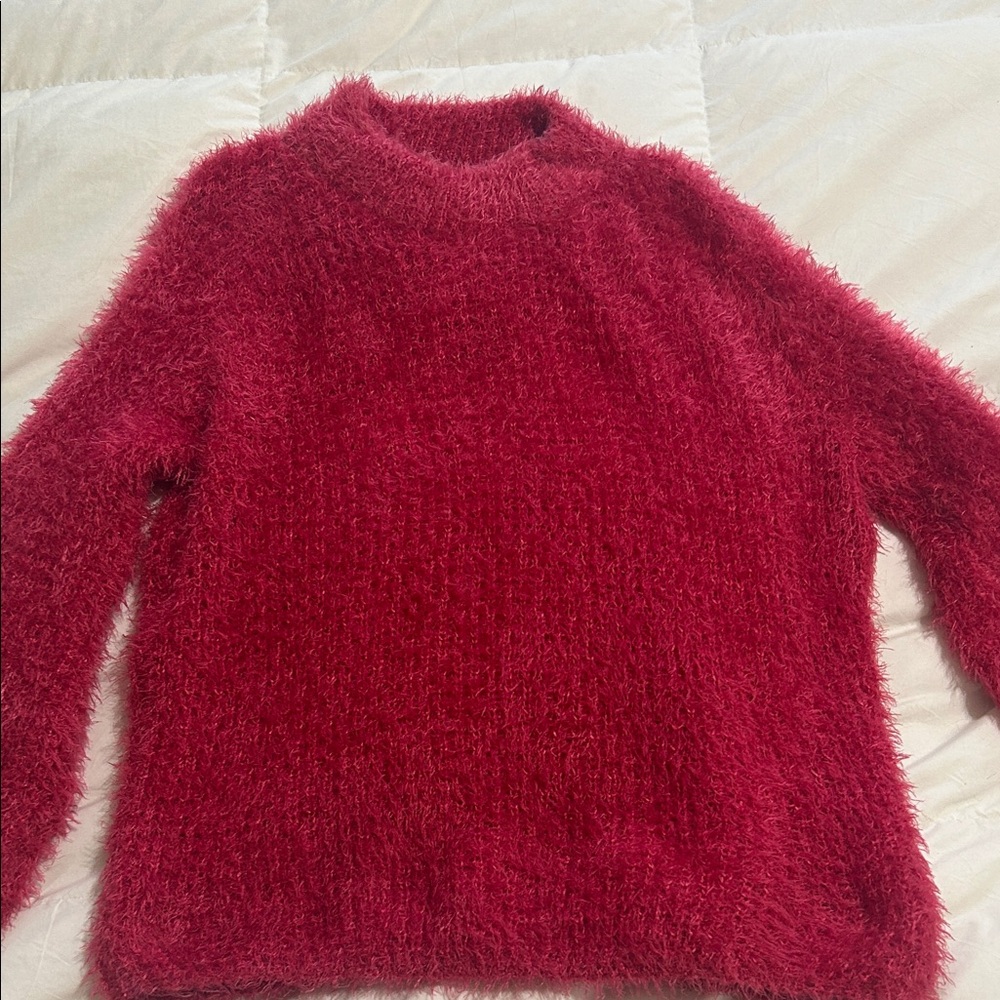 Cozy dark pink Women's Sweater